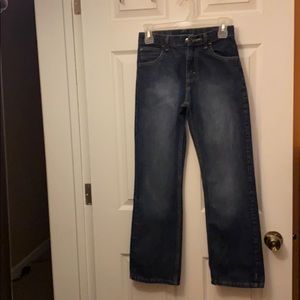 Boys wrangler blue jeans ‘Like New’